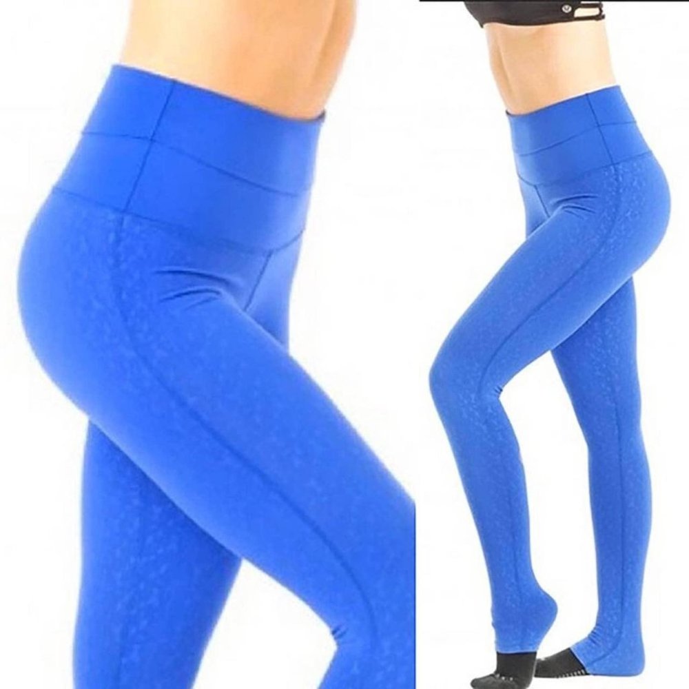 Pure Barre Splits 59 Gemini Super high-waisted Blue Leggings Size Small